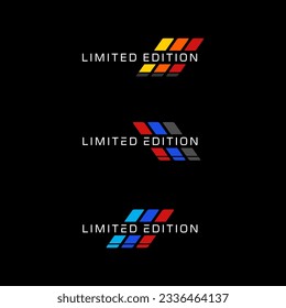 limited edition typography graphic design, for t-shirt prints, decal,stickers.