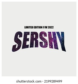 Limited Edition V33 Typography Patch Streetwear, Urban Design Purple Color Patch Commercial Use