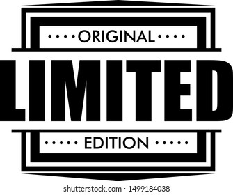 Limited Edition Vector Logo Design