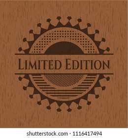 Limited Edition wood emblem