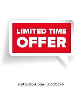 Limited offer label vector