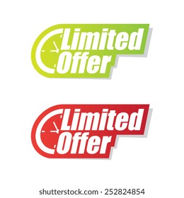 Limited Offer Labels