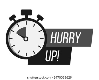Limited offer. Sale countdown badge. Limited time only discount promotion. Vector illustration