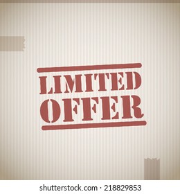 Limited offer stamp