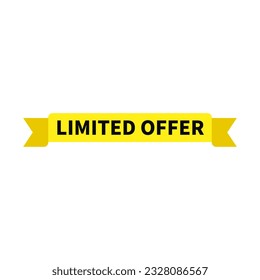 Oferta Limitada En Color Amarillo Y Forma De Cinta Rectángulo Para Promoción
