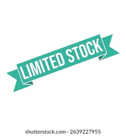Limited Stock Letter Rubber Stamp Vector Design Template
