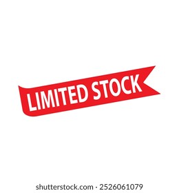 Limited Stock Rubber stamp vector design. Rubber Stamp Illustration - Vector