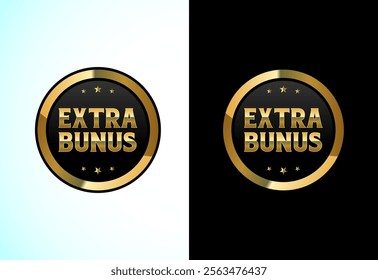 Limited time extra bonus advertising sticker badge