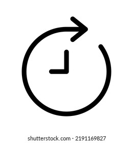 Limited Time Icon Vector Symbol Design Illustration
