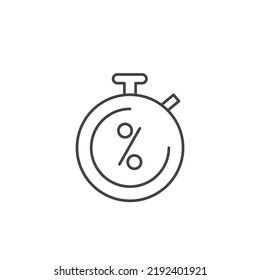 Limited time icons  symbol vector elements for infographic web