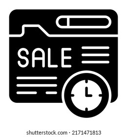 limited time Modern concepts design, vector illustration