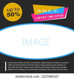 OFERTA DE TIEMPO LIMITADO 50% de diseño de plantilla OFF.