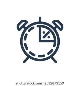 Limited Time Offer for Black Friday Vector Icon