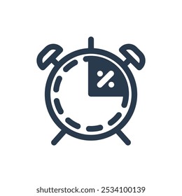 Limited Time Offer for Black Friday Vector Icon