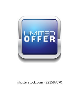 Limited Time Offer Colorful Vector Icon Design