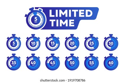 El tiempo limitado ofrece ilustración de concepto creativo