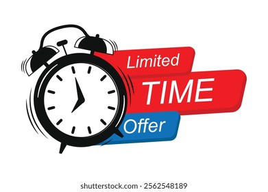 limited time offer red black blue