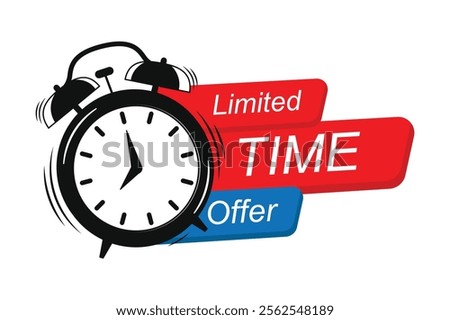 limited time offer red black blue