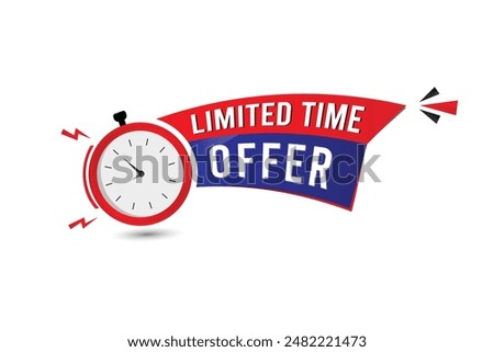  Limited Time Offer Vector design
