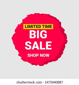 limited time sale vektor, big sale vektor