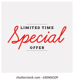 Limited Time Special Offer