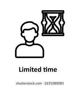 Limited time Vector icon which can easily modify or edit 

