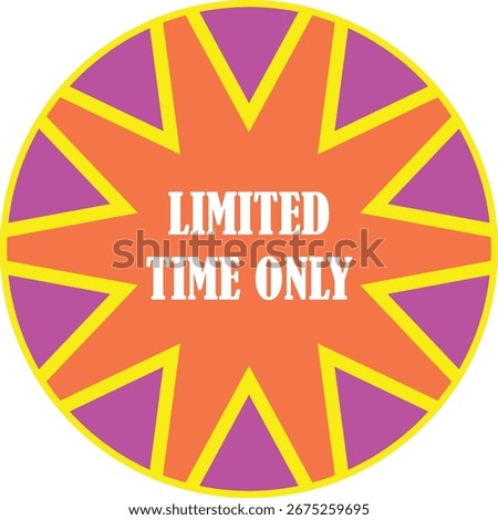 Limited-time offer tag or icon regarding Black Friday.