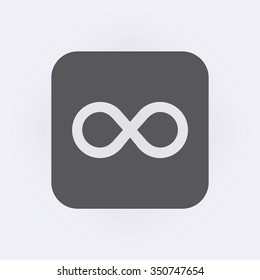 Limitless or Infinity symbol . Vector illustration