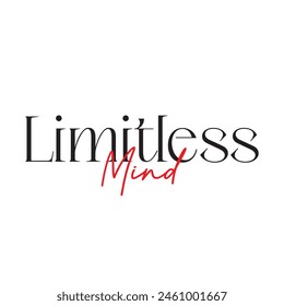 limitless mind text on white background.