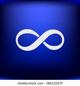 Limitless sign icon. Infinity symbol Isolated