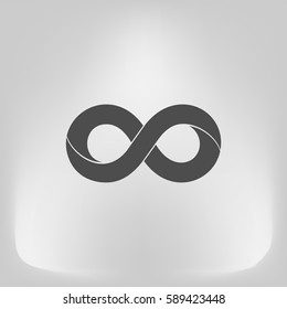 Limitless sign icon. Infinity symbol Isolated