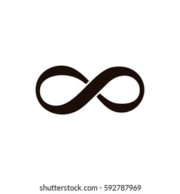 Limitless sign icon. Infinity symbol Isolated