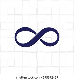 Limitless sign icon. Infinity symbol Isolated