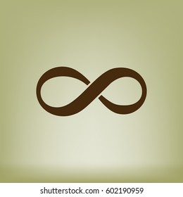 Limitless sign icon. Infinity symbol Isolated