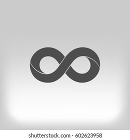 Limitless sign icon. Infinity symbol Isolated