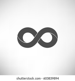 Limitless sign icon. Infinity symbol Isolated