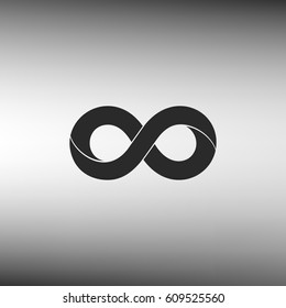 Limitless sign icon. Infinity symbol Isolated