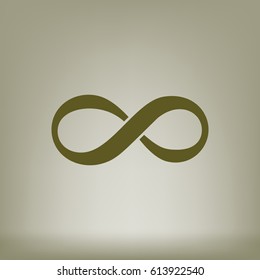 Limitless sign icon. Infinity symbol Isolated