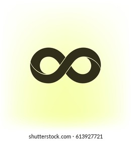 Limitless sign icon. Infinity symbol Isolated