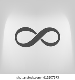 Limitless sign icon. Infinity symbol Isolated