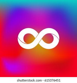 Limitless sign icon. Infinity symbol Isolated