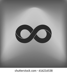Limitless sign icon. Infinity symbol Isolated