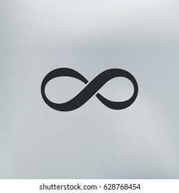 Limitless sign icon. Infinity symbol Isolated
