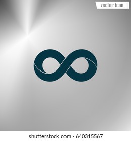 Limitless sign icon. Infinity symbol Isolated