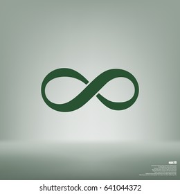 Limitless sign icon. Infinity symbol Isolated