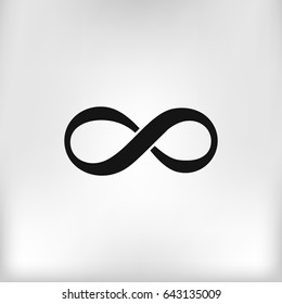 Limitless sign icon. Infinity symbol Isolated