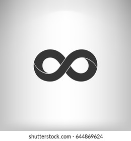 Limitless sign icon. Infinity symbol Isolated