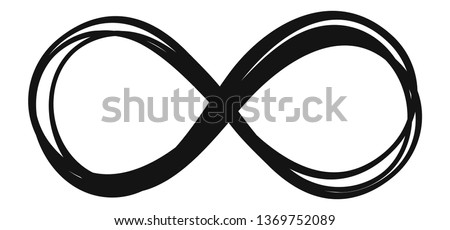 Limitless sign icon. Infinity symbol Isolated on White Background. Vector.