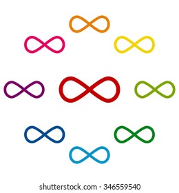 Limitless symbol icon