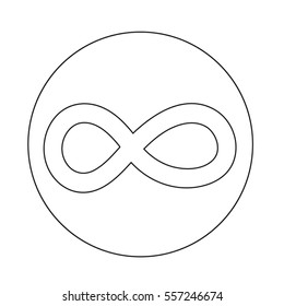 Limitless symbol icon